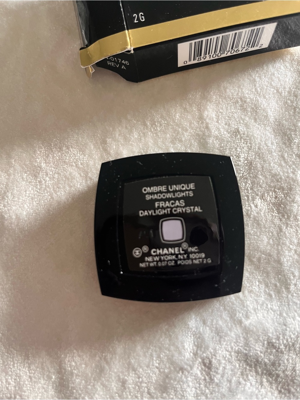 CHANEL Ombre Unique Shadowlights Eyeshadow — Silver Lavender Sheen - Picture 3 of 4